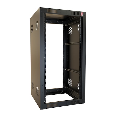 Hammond 24U 24W 25D KNOCKDOWN CABINET RCK24U25BK